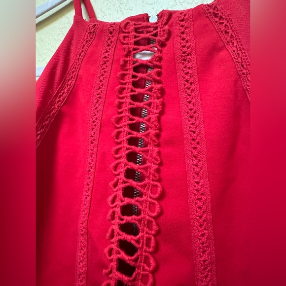 Free People High Neck Crop Tank Top Sz XS - Picture 2 of 9